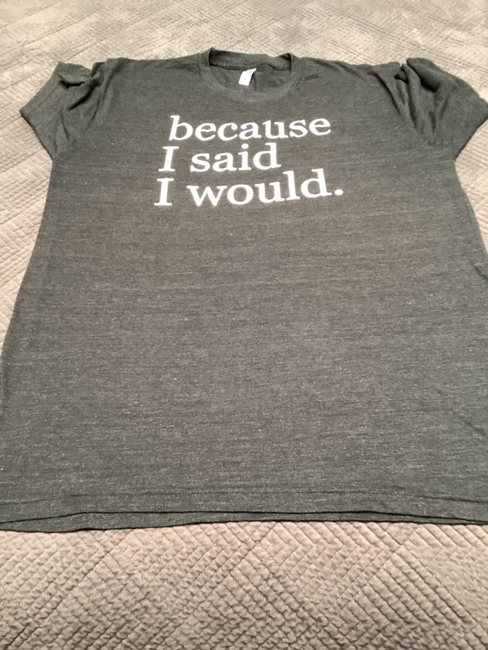 American Apparel Charcoal Gray Crewneck short sleeves T-Shirt. 661